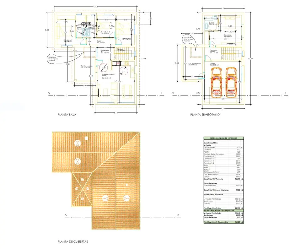 Plano de planta 3