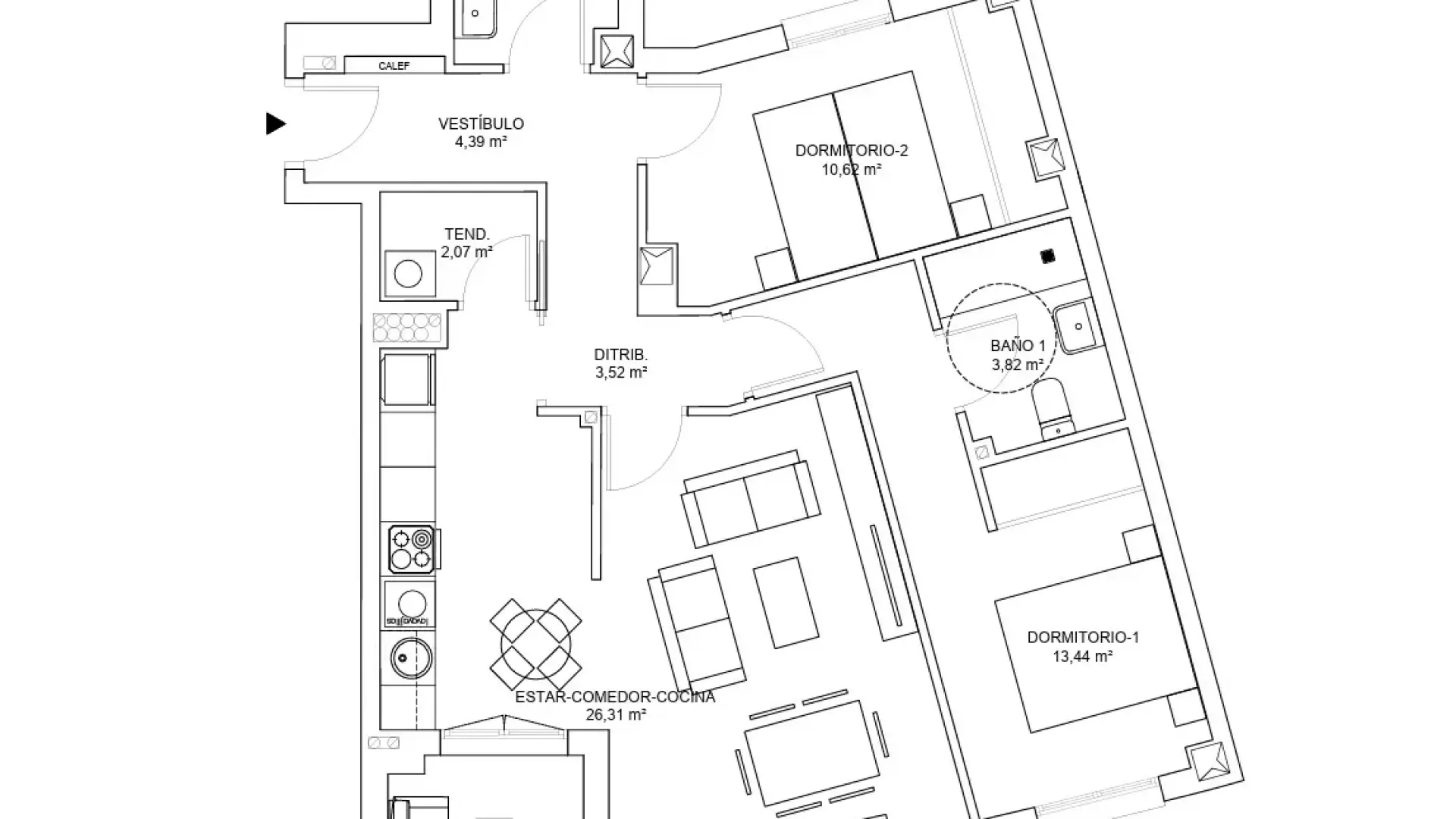 Plano de planta 1