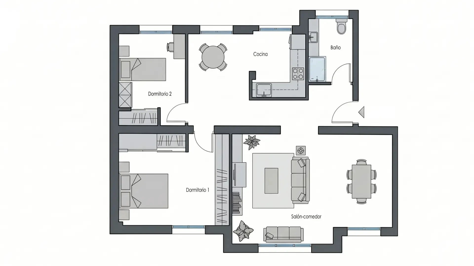 Plano de planta 1