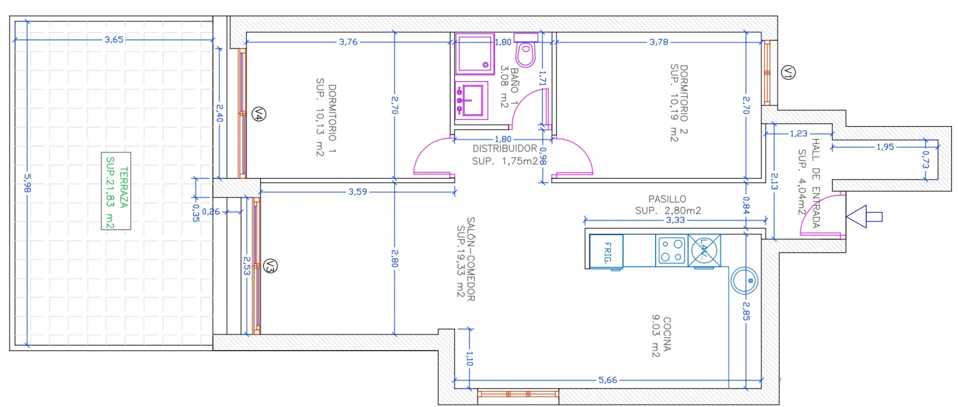 Plano de planta 2